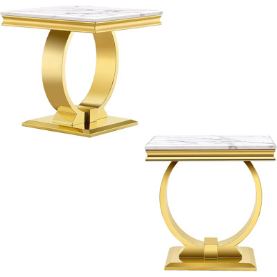 Ensemble de tables de bout