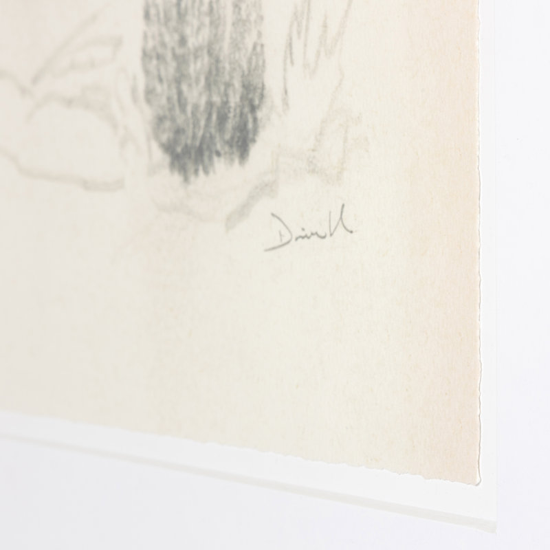Land Sketch 1 Print by Dan Hobday, 32" H x 32" W x 1.5" D
