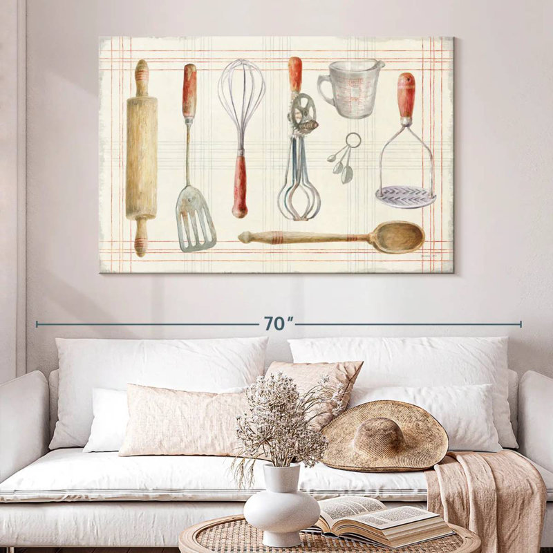 Senne Floursack Kitchen IX, 34" H x 51" W