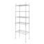 Étagère grillagée 5 couches H 59 po x l 19,7 po x P 11,81 po Maik