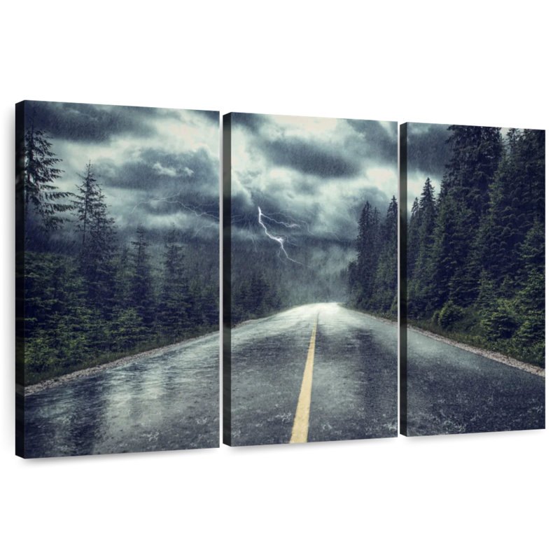 Mehar Stormy Road Home, H 24 po x l 38 po