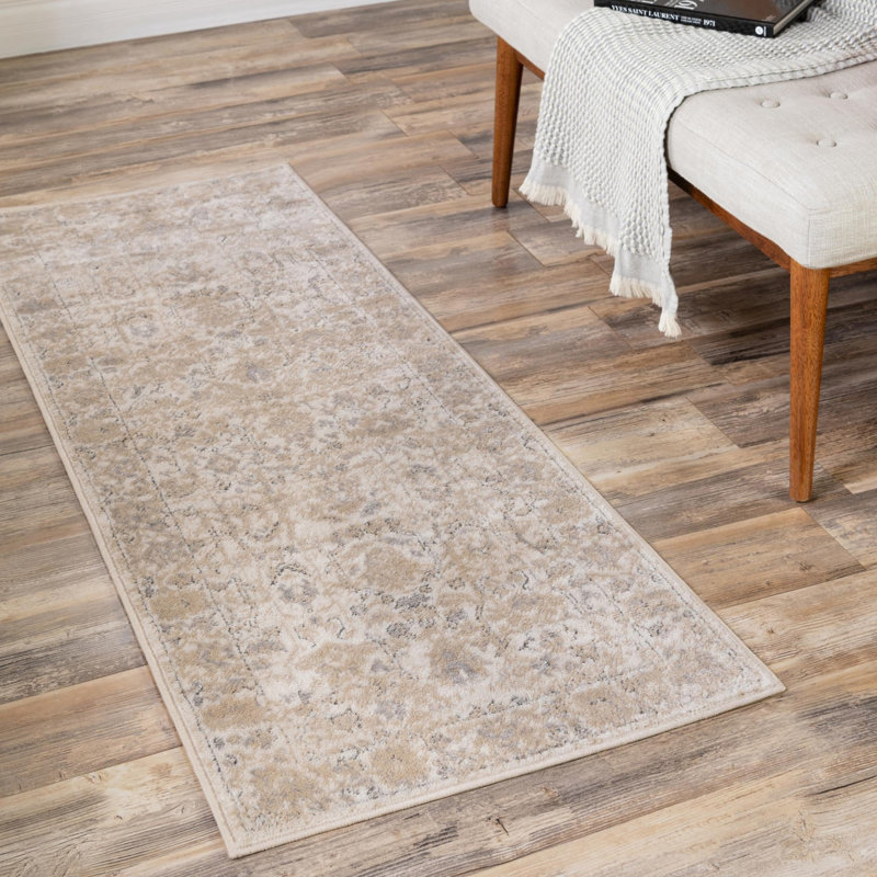 Geddis Oriental Indoor Rug, Runner 2'7" x 10'