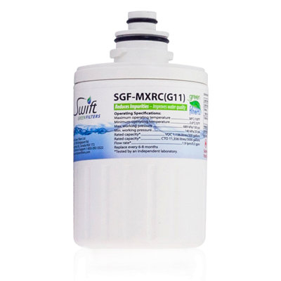 SGF-MXRC Compatible Refrigerator Water Filter for GE Smartwater FXRC, MXRC 46-9905, Made in USA -  Swift Green Filters, SGF-G11