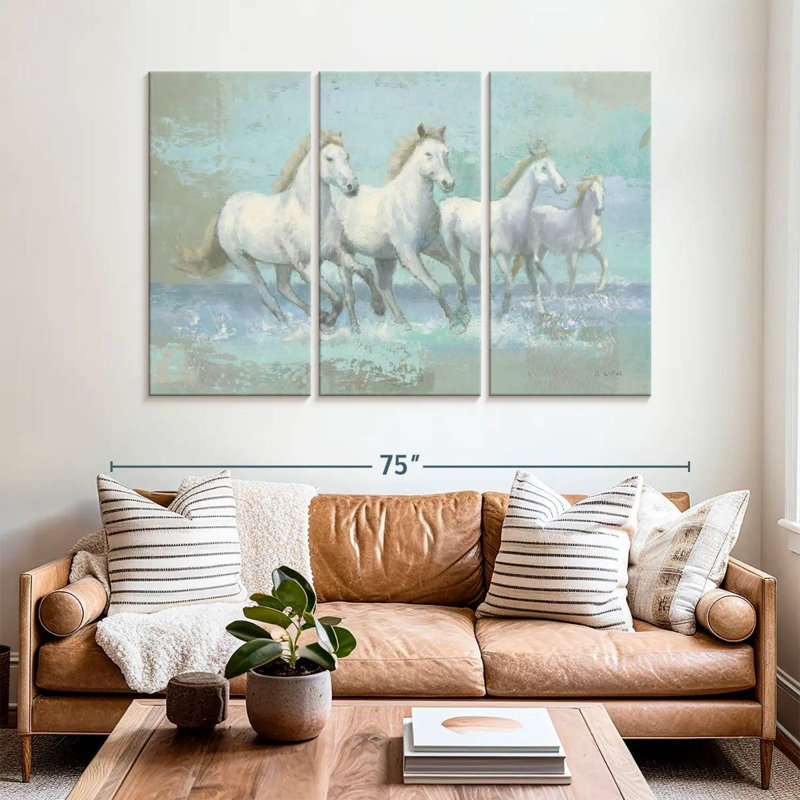 Brampt Running Wild, 42" H x 65" W