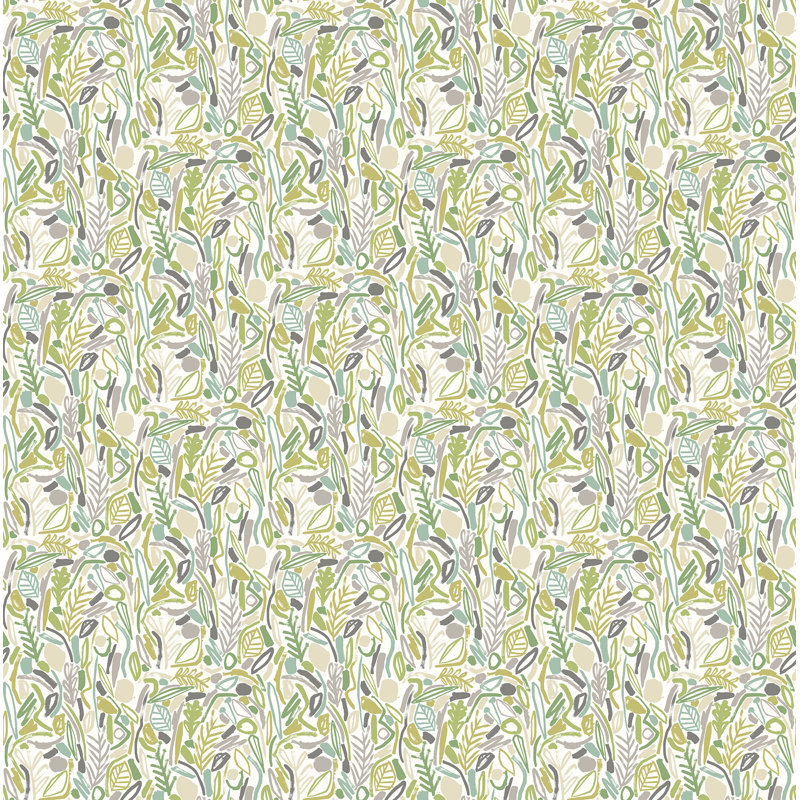 Rouleau de botanique piaf, Vert