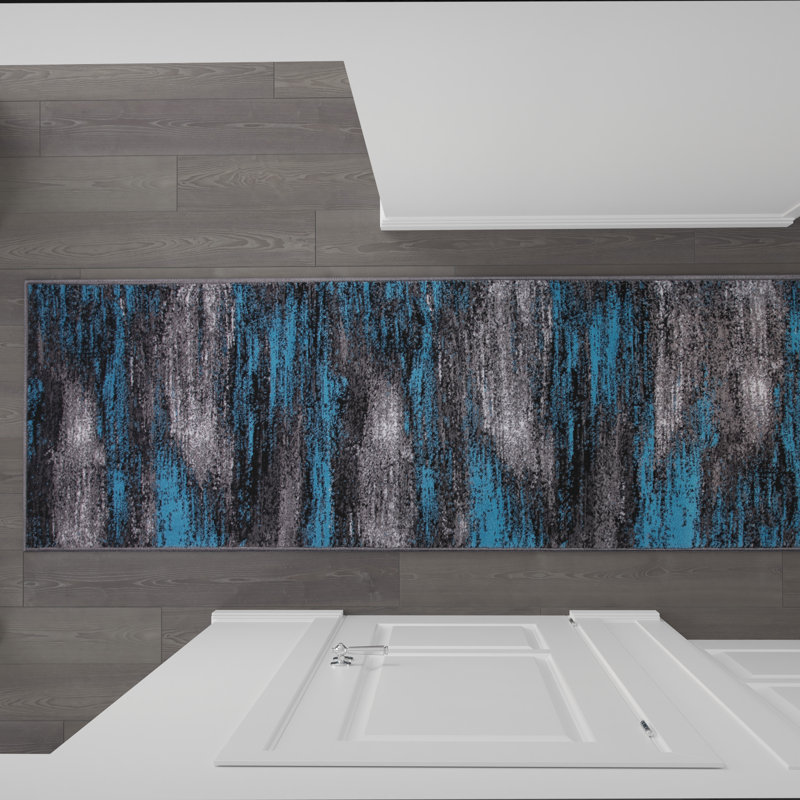 Guelph Abstract Indoor Rug, Runner 3' x 11'