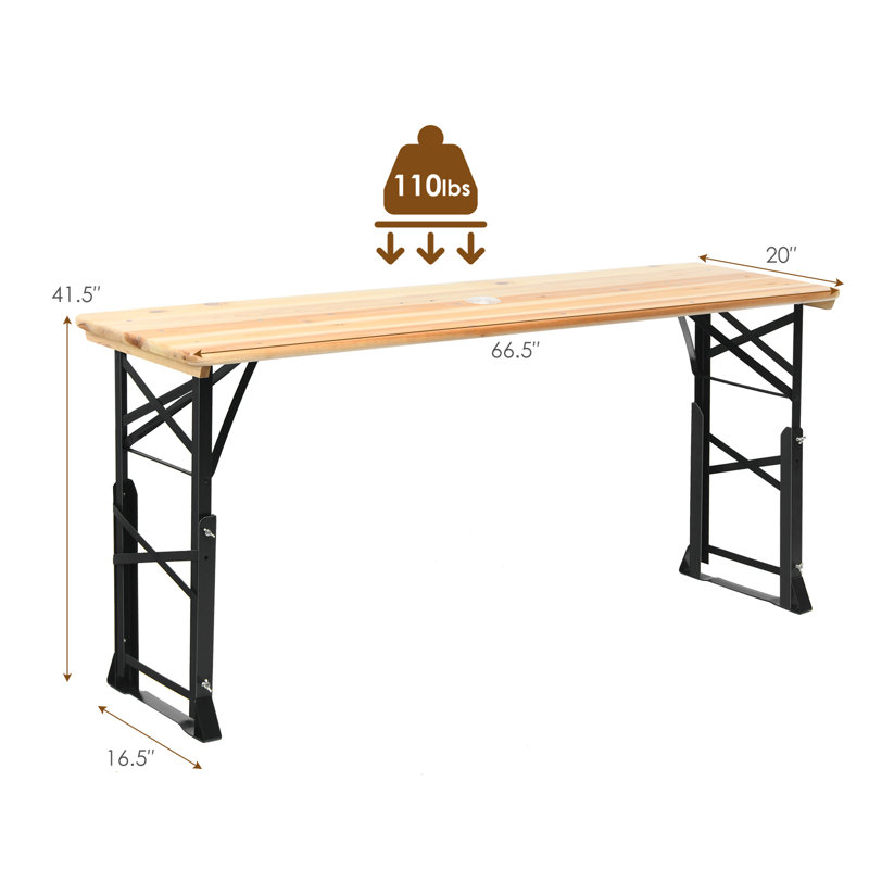 Fattal Metal Base Dining Table