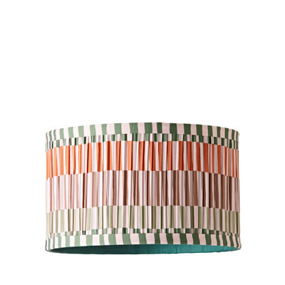 Sulai Cotton Blend Drum Lamp Shade ( Slip-On )