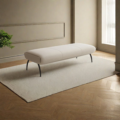 Banc rembourré Tabathe Sherpa