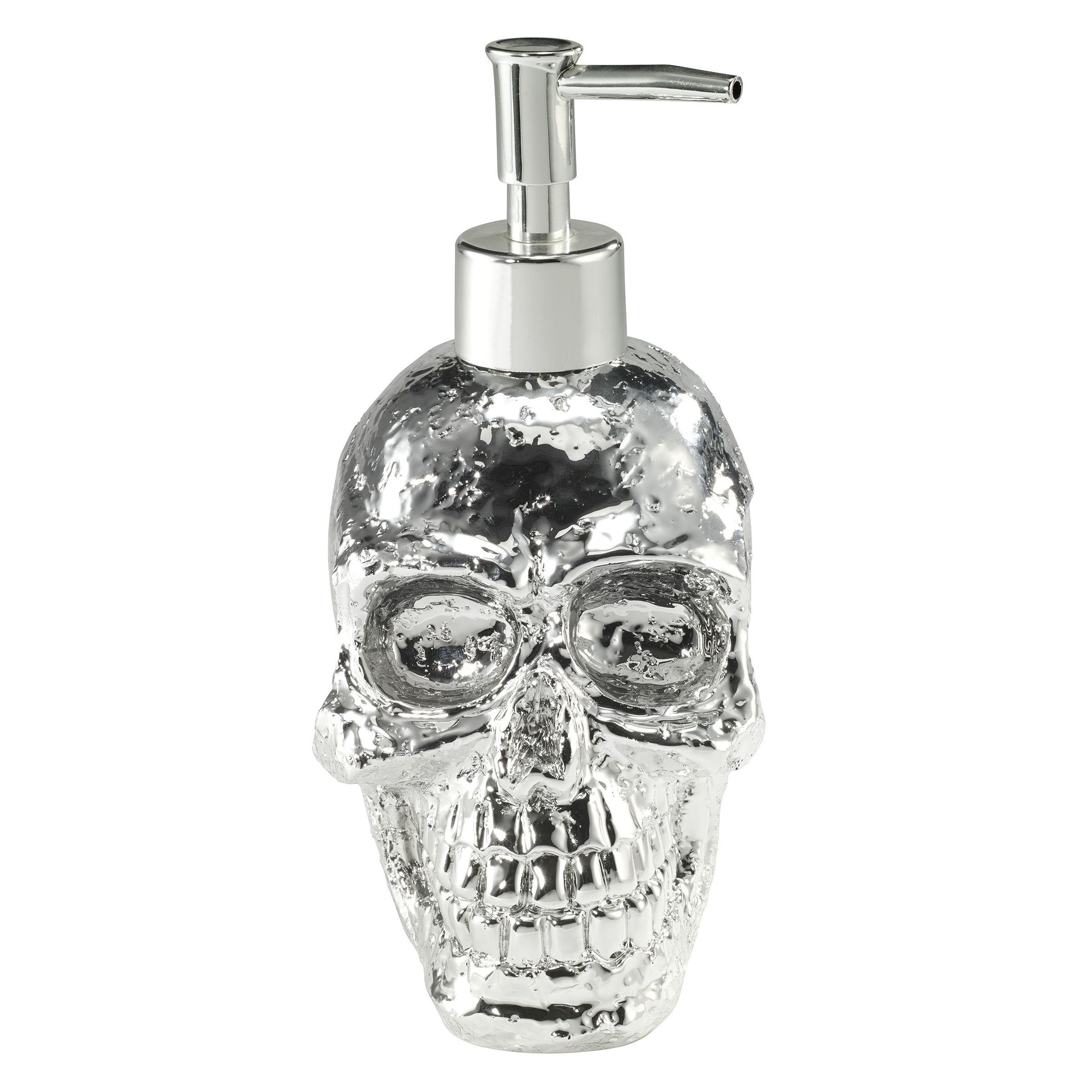 Skull Soap Dispenser with Rust Proof Pump, Refillable Liquid Hand