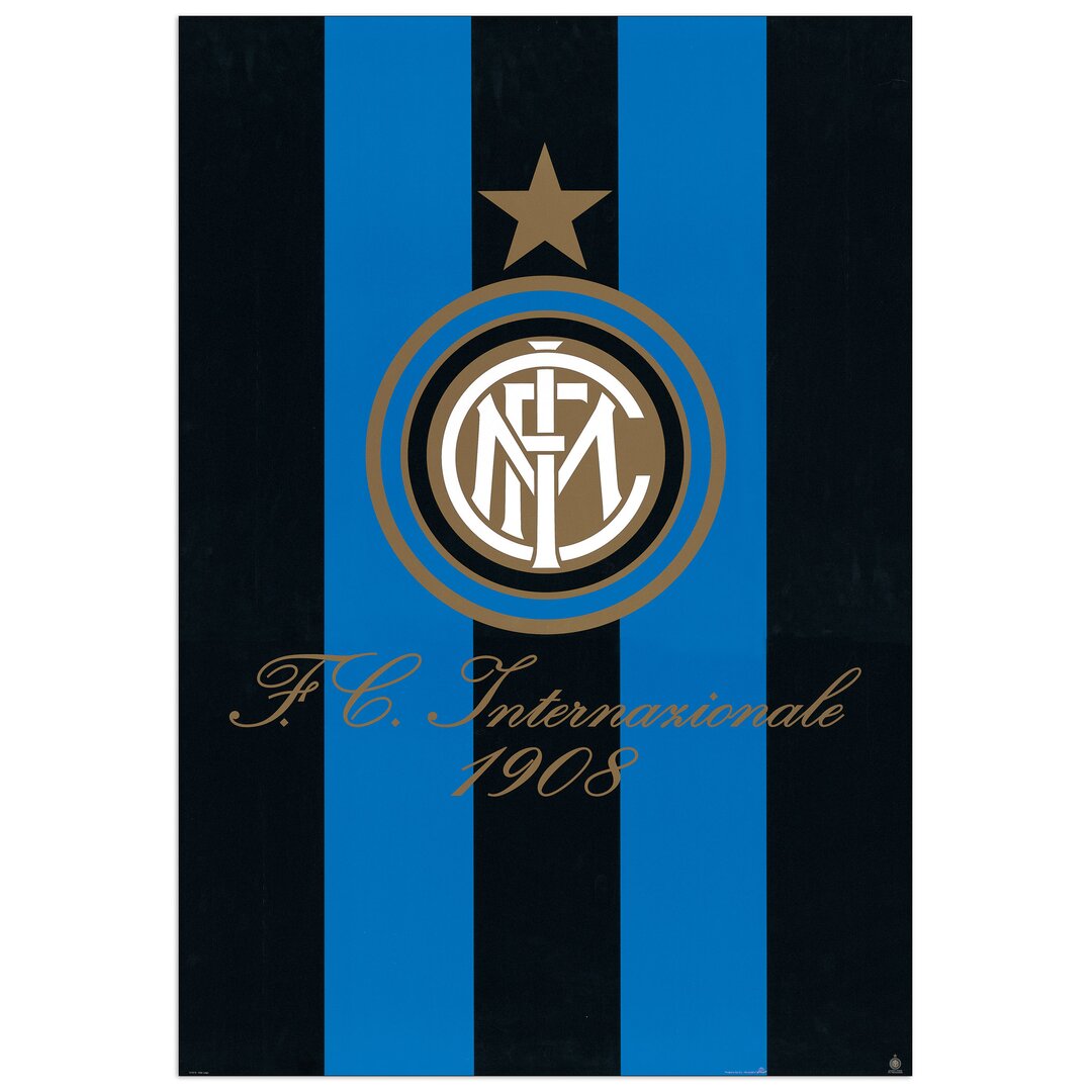 FC Internazionale 1908 Poster, Grafikdruck