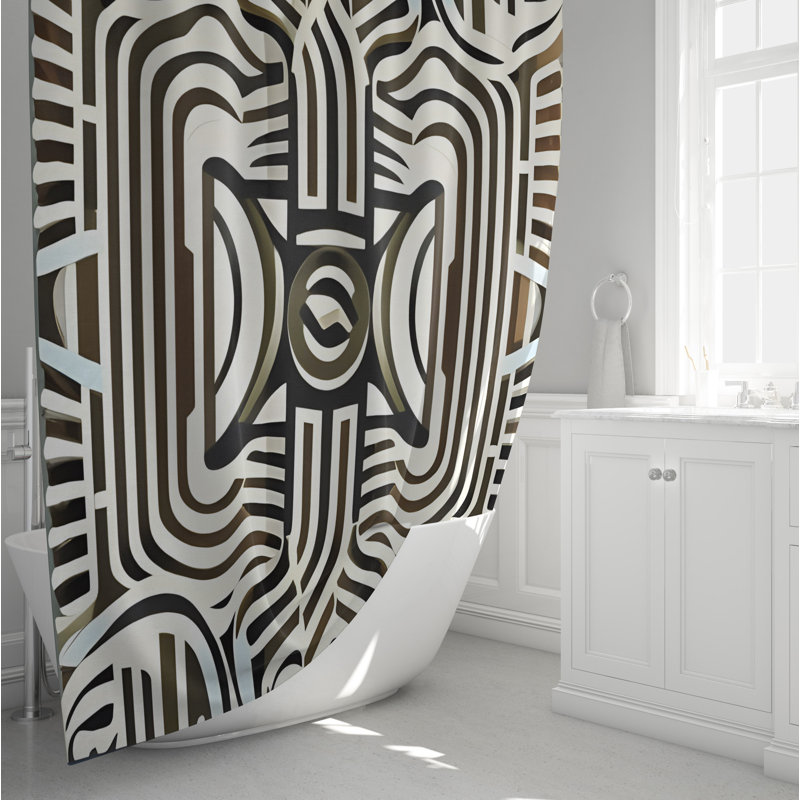 Rideau de douche Conal, H 72 po x l 70 po