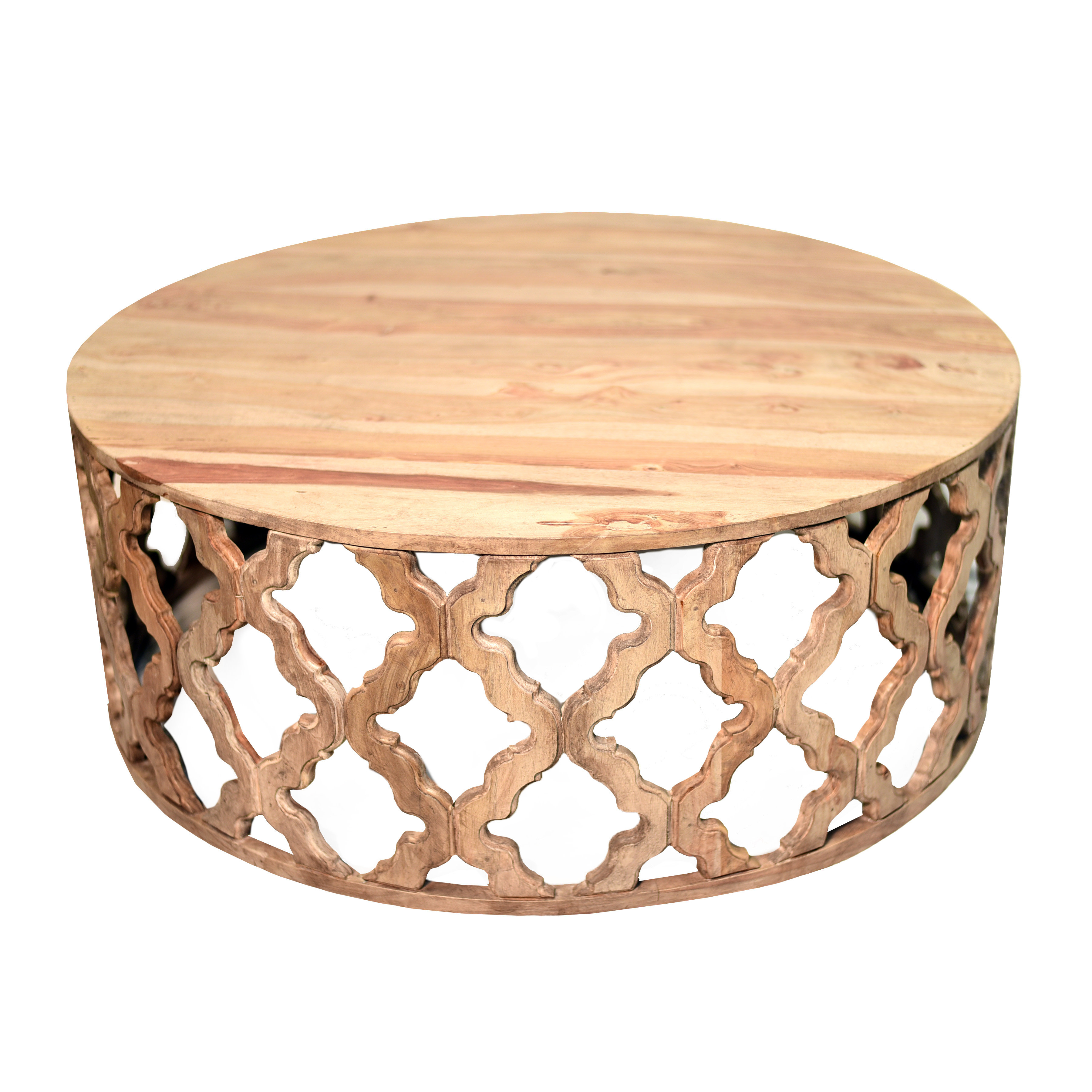 Sirah solid wood on sale coffee table