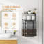 Bathroom wall-mounted towel rack