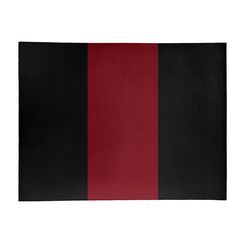 Tapis de zone rouge/noir, Rectangle 9 pi x 12 pi