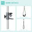 74cm H x 36cm W x 36cm D Aluminum Adjustable and Foldable Dog Table Accessory