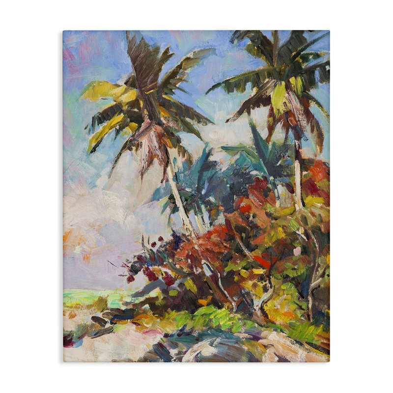 «Vivid Palm Nature» par Richard A. Rodgers, H 30 po x l 24 po