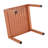 Ensemble de conversation 3 pièces en PP, 2 chaises avec table, meubles polyvalents pour l'intérieur et l'extérieur-958647918