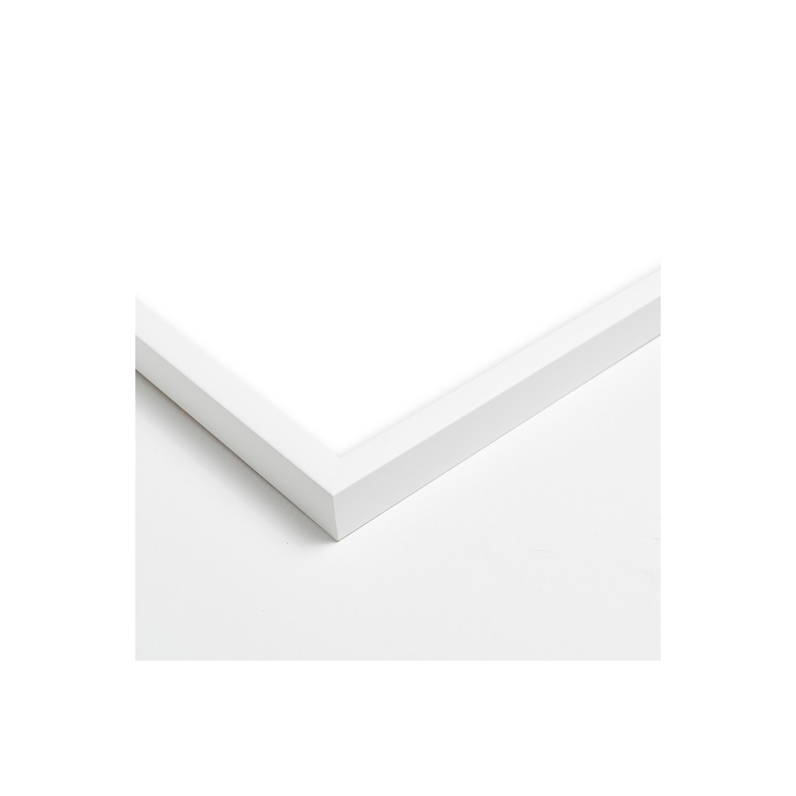 Navy Chevron by Andrea Stokes, White, 38" H x 30" W x 1.25" D