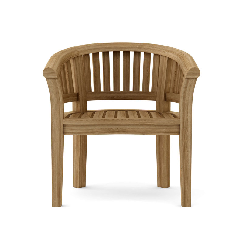 Curve Outdoor Teak Lounge Chair