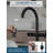 Lefton Touchless Pull-out Kitchen Faucet, Hands Free Motion Sensor Activated, Battery-free Temperature Display, Kf2206-120334841