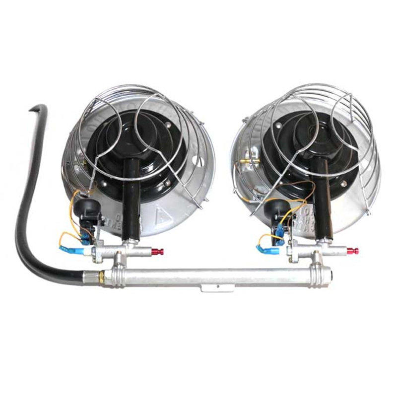 Chauffe-réservoir à double tête AZ Patio Heaters