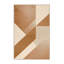 Soft Plush Eakes Modern Solid Colour Area Rug in Beige – Beige Binding-891432426