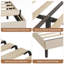 Kempst Full Size Bed Frame, Upholstered Full Platform Bedframe with Height Adjustable Tufted Headboard, Heavy Duty Mattress Foundation with Wooden Slats, No Box Spring Needed, Under Bed Storage-63251646-62437390