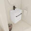 18'' Floating Wall-Mounted Bathroom Vanity With Ceramic Sink And Soft-Close Cabinet Door-1713370979