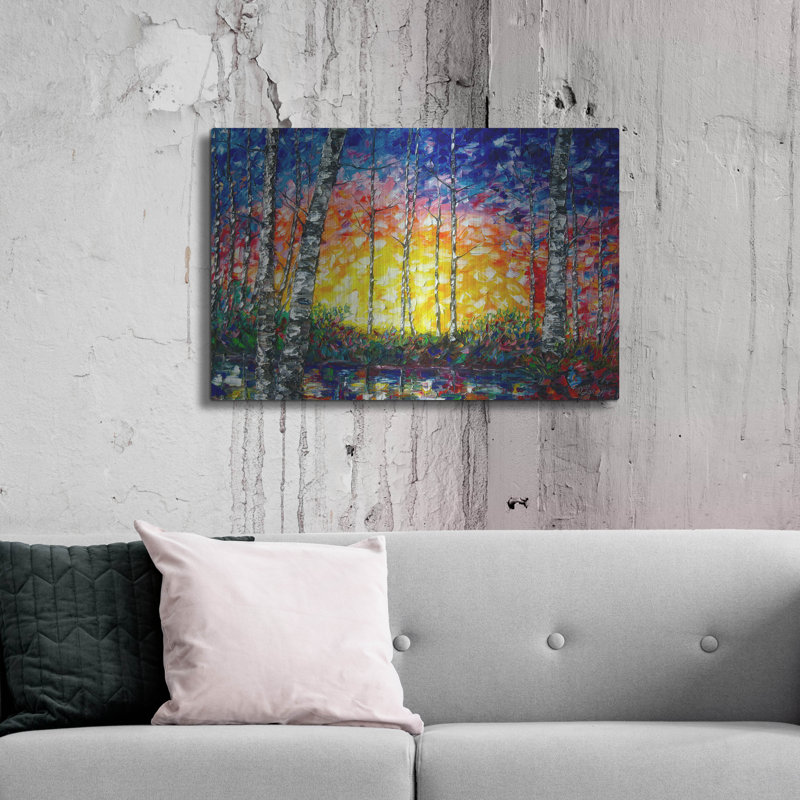 «Morning Breaks» par Lena Owens, H 24 po x l 36 po