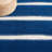 Gonde Hand Tufted Wool/Viscose Striped Rug in Navy-21411732