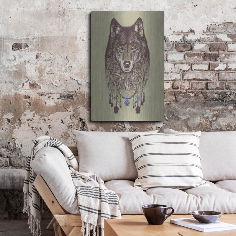 «Wolf Dreams» par Rachel Caldwell, H 36 po x l 24 po