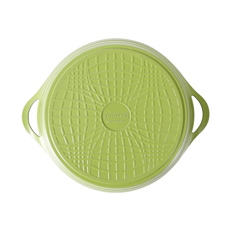 Eela Neoflam 2,5 pte Marmite antiadhésive en aluminium, Vert olive