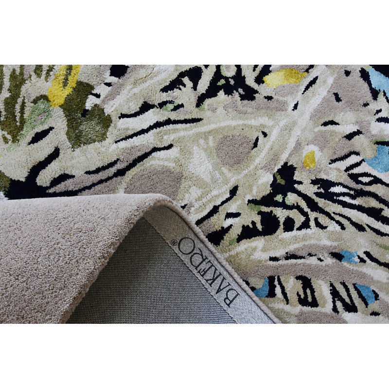 Floral Hand Woven Area Rug, Rectangle 170 x 240cm
