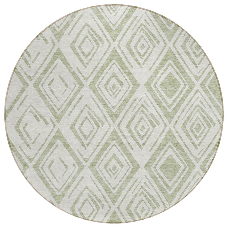 Tapis intérieur / extérieur Neysa, Rond 8 pi