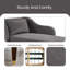 Revêtement en velours de chaise longue Modern-1458288869