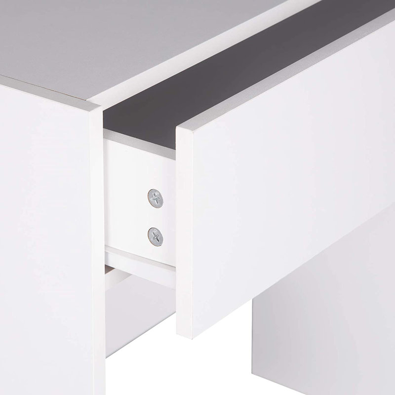 Karlei Dressing Table with Mirror, White