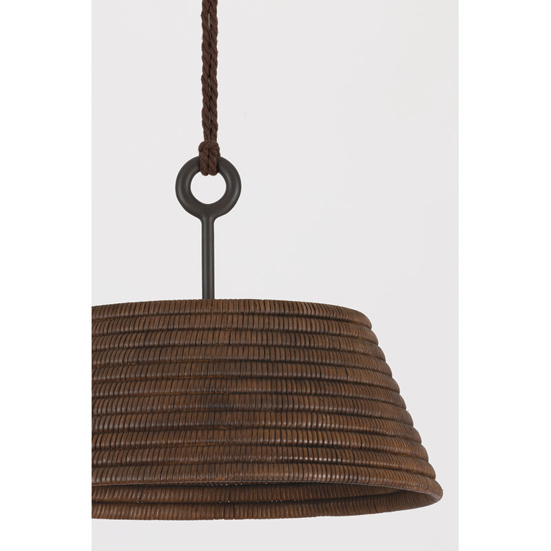 SEQUOIA Pendant, Natural, White