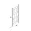 Treillis de jardin en vinyle de 28 po x 75 po Wellington-1441576245