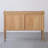 Modern Burlywood Solid Wood Sideboard