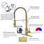 Robinet de cuisine avec douchette extractible-113714567