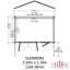Springdale 12 x 8 Ft. Tongue and Groove Log Cabin-2025143188