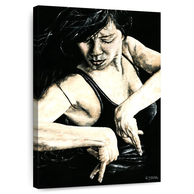 Enn L'intimité du flamenco, H 45 po x l 30 po