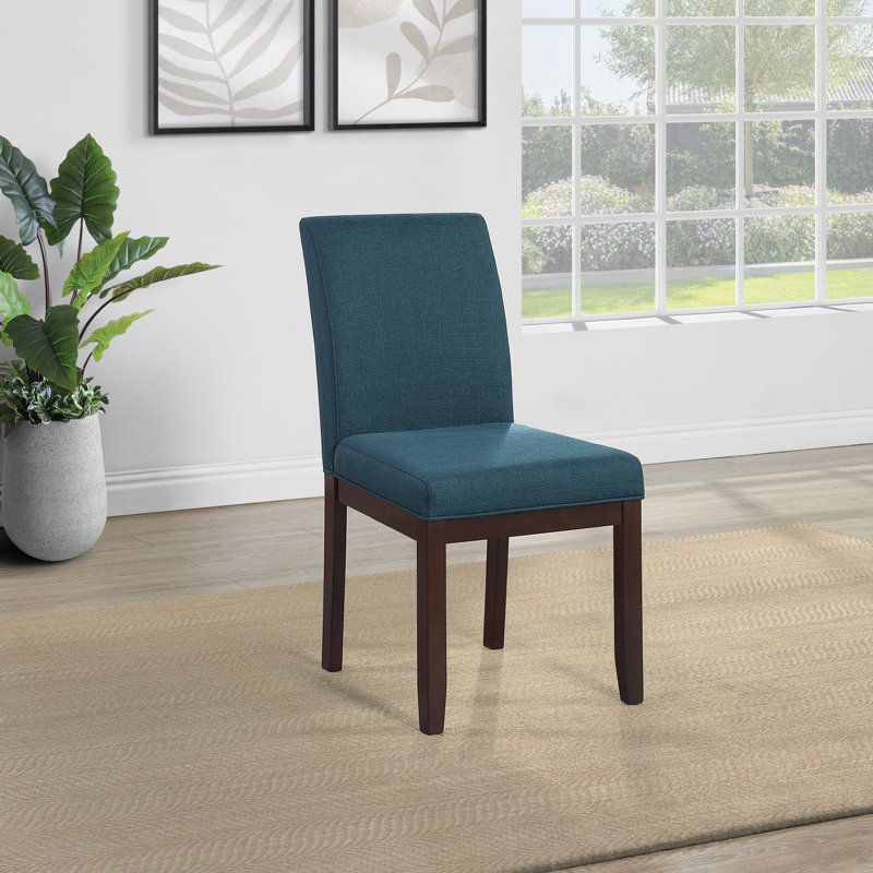 Chaise d'appoint rembourrée Dorazio, Azure