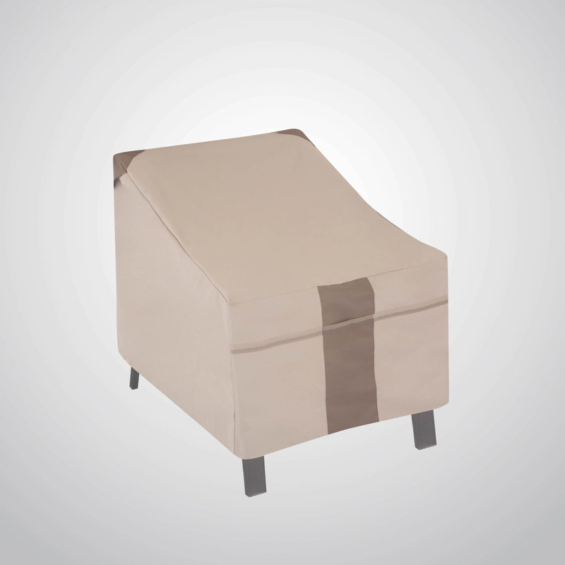 Modern Leisure Monterey Patio Swivel Lounge Chair Cover, 37.5"L x 39.25"W x 38.5"H, Beige, 31" H x 38" W x 35" D