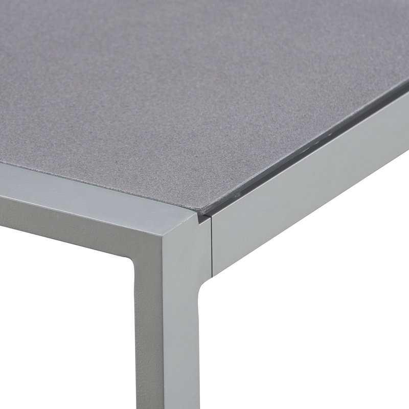 Table basse d'extérieur Elle Decor Tropez, gris
