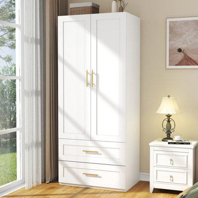 Bedroom Armoire Wardrobe with Drawers