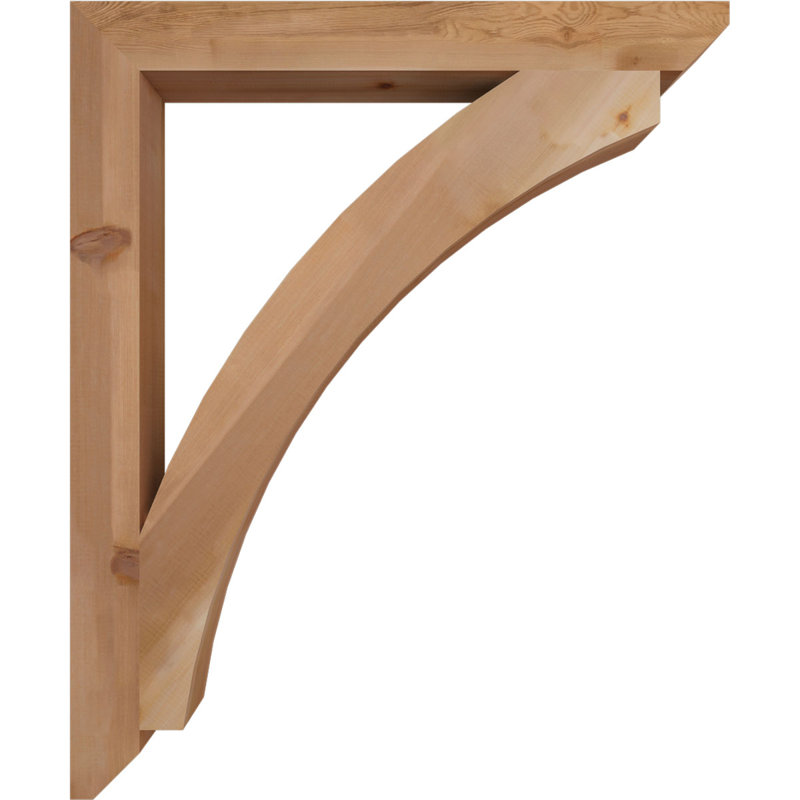 Support latté Thorton l 3 1/2 po x P 38 po x H 46 po, cèdre rouge de l'Ouest, Cèdre rouge, H 46 po x l 3,5 po x P 38 po