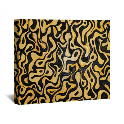 Fluide abstrait sur toile