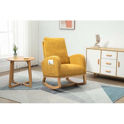 Living Room Comfortable Rocking Chair 39.7x37x27.1